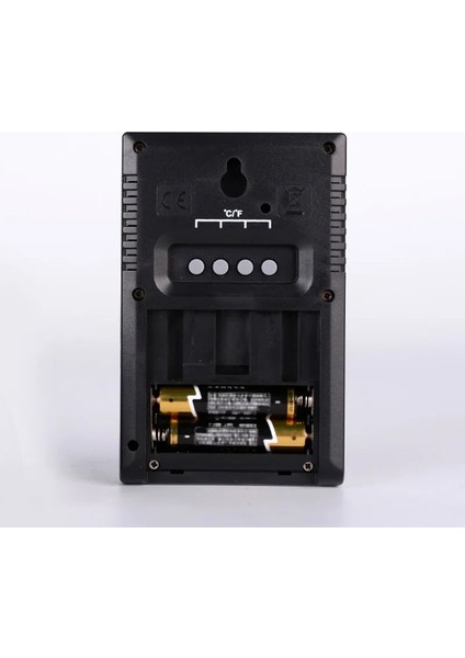 Desen1 Stili Elektronik Dijital Nem Termometresi ， Iç Mekan Dış Mekan Masaüstü Sensörü Hava Istasyonu ， Monitör Iklimi (Pilsiz) (Yurt Dışından) fırsatları