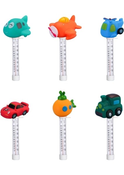 Tren Tarzı E56C Yüzen Havuz Termometresi Karikatür Uçak Açık Kapalı Yüzme Havuzları Için Dize ile Su Sıcaklığı Kolay Okunur (Yurt Dışından) fırsatları