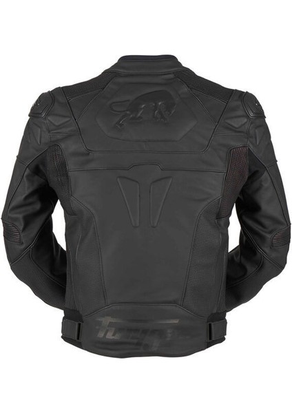 Ghost Deri Motosiklet Ceketi Siyah fiyatları