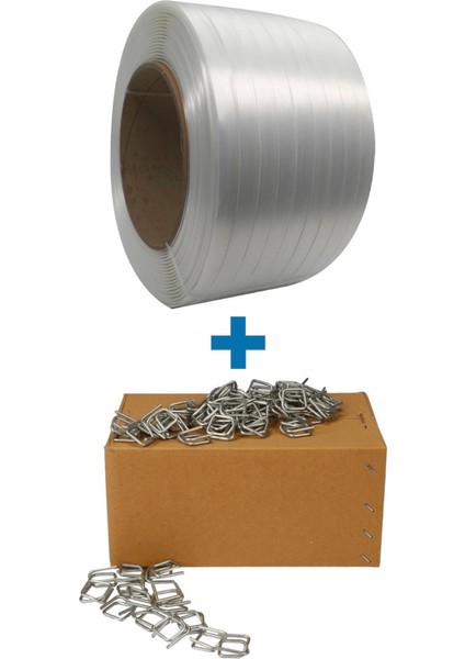 2'li Takım 1 Adet 13 mm Lifli 1000 Adet Toka