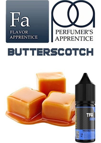 Butterscotch Aroması Tereyağlı Karamel Aroma 10 ml