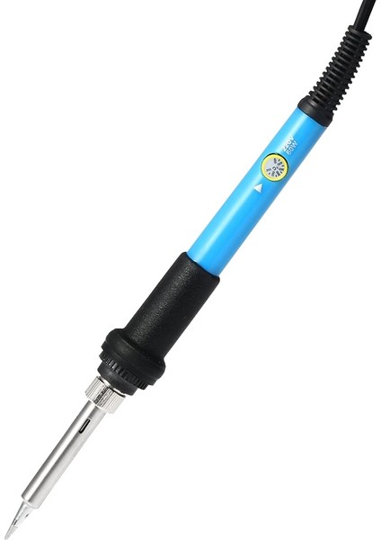 220V / 110V 60W Ayarlanabilir Sıcaklık Elektrikli Havya Lehim Istasyonu 5 Adet Ipuçları Lehim Teli Macunu Akı (Yurt Dışından)