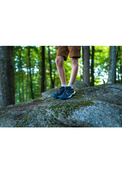 Quechua Çocuk Outdoor Çorap - 2'li Paket - Gri - NH100