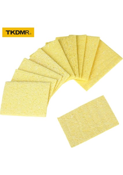 5/10 Adet Sarı Yüksek Sıcaklığa Dayanıklı Temizleme Süngeri Kalıcı Elektrikli Kaynak Havya Standı Aksesuarları Kiti (Yurt Dışından) modelleri