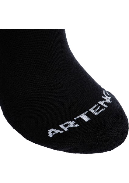Artengo Tenis Çorabı - Yüksek Konç - Unisex - 3 Çift - Siyah - RS 100 indirimleri
