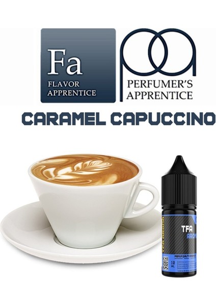 Caramel Capuccino Aroması Karamelli Kapuçino Aroma 10 ml