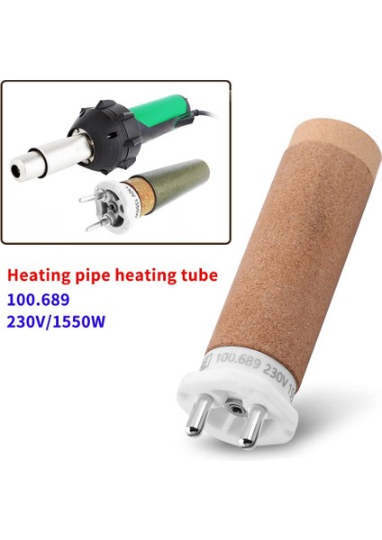 230V Seramik Kaynak Isıtıcısı-1 x Rezistans-Sarı (Yurt Dışından)