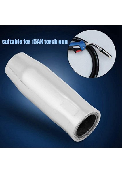 Kaynak Torçu Koruma Nozulu-1 x Gaz Ağzı 1 x Gaz Seramik Ağızlığı 1 x Gaz Nozulu Tutucu 10 x 1,2 mm Temas Uçları-Gösterildiği Gibi (Yurt Dışından)