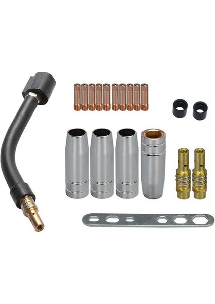 20 Adet 15AK Binzel Torç Sarf Malzemeleri Elektrot ve Kalkan Bardak ve Bağlantı Çubuğu Ipuçları Mig Kaynak Makinesi Için Kaz Boyun Bükme (Yurt Dışından) fiyatları