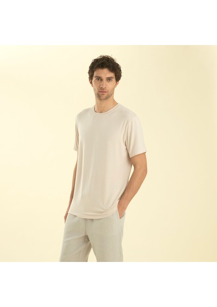 Albano T-Shırt Bej modelleri