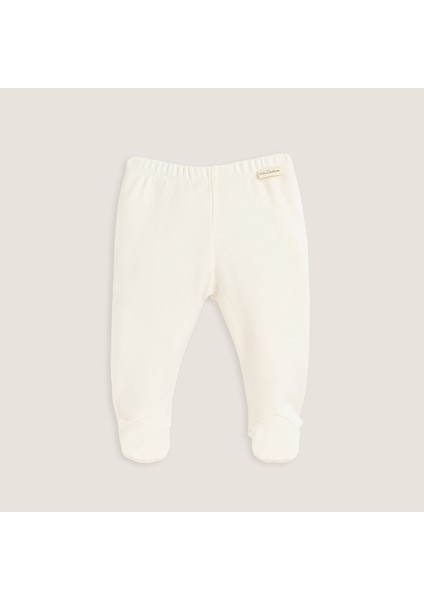 Jungle Yenidoğan Patikli Pantolon Ekru