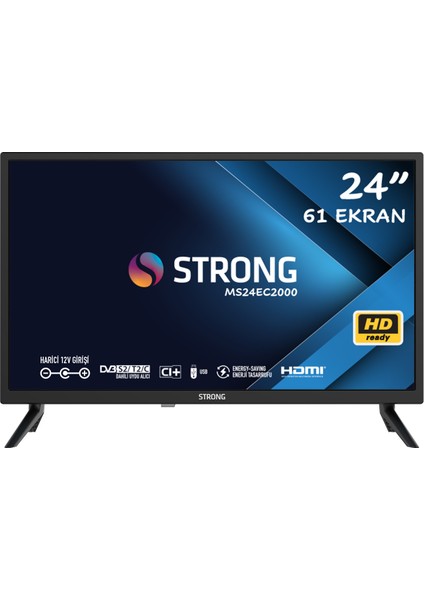 MS24EC2000 24'' 61 Ekran Uydu Alıcılı Full HD LED TV