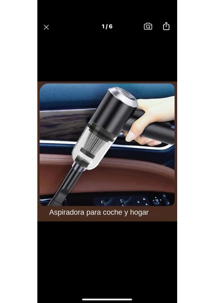 9000PA Kablosuz Araba Elektrikli Süpürge USB Şarj 1200MAH Taşınabilir Temizlik Aletleri Mini Islak ve Kuru Elektrik Süpürgesi Ev fiyatları