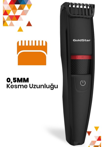 Bello GS-7006 Kablosuz Şarjlı 20 Kademeli Saç ve Sakal Şekillendirici Kesme Makinesi indirimleri