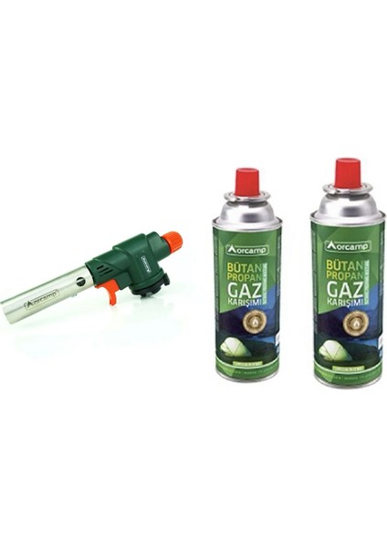 Profesyonel Pürmüz Başlığı ve 2 Adet 227 Gram Kartuş