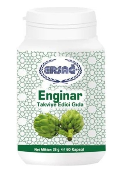 Enginar Takviye Edici Gıda 60 Kapsül