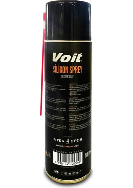 Silikon Sprey 500ml Koşu Bandı Yağı 3 Ad