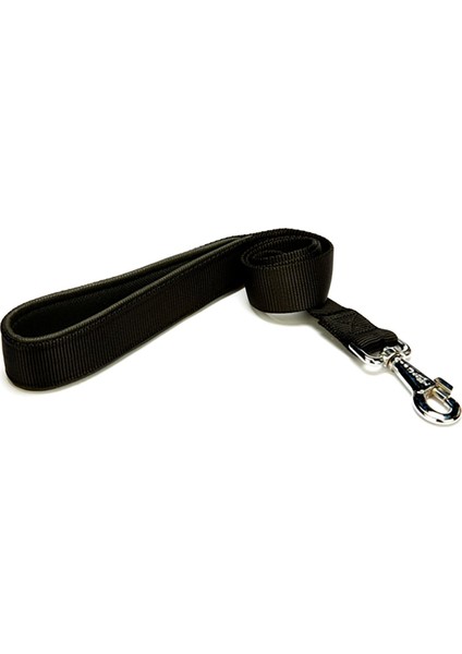Köpek Gezdirme Kayışı 1,5 cm x 115 cm Siyah