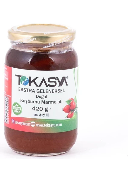 Doğal Kuşburnu Marmelatı 420 g