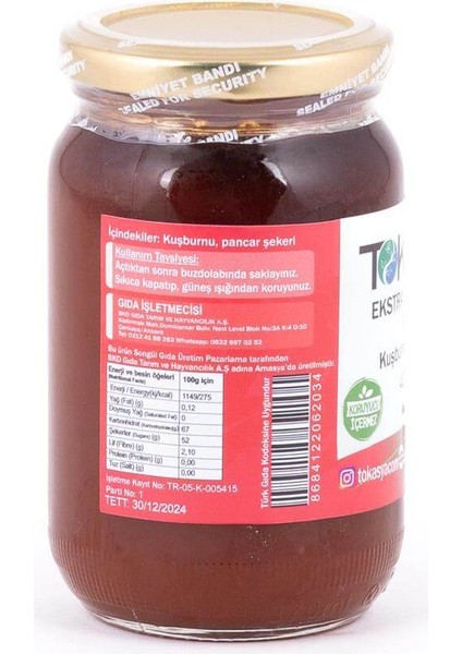 Doğal Kuşburnu Marmelatı 420 g