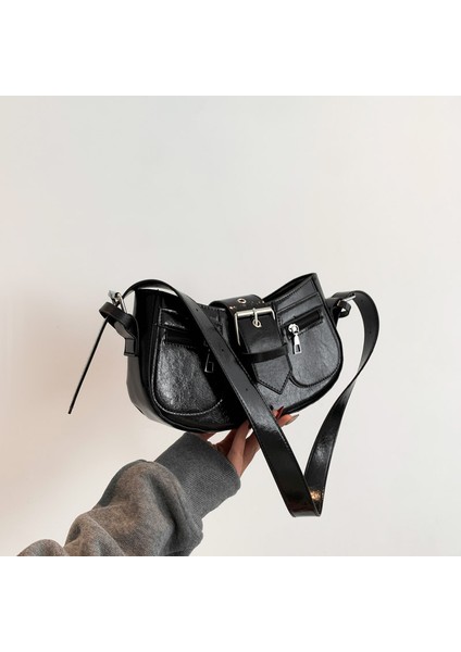 Şık Tasarımlı, Kişiselleştirilmiş Gündelik Dokulu Çapraz Omuz Çantası (Yurt Dışından)