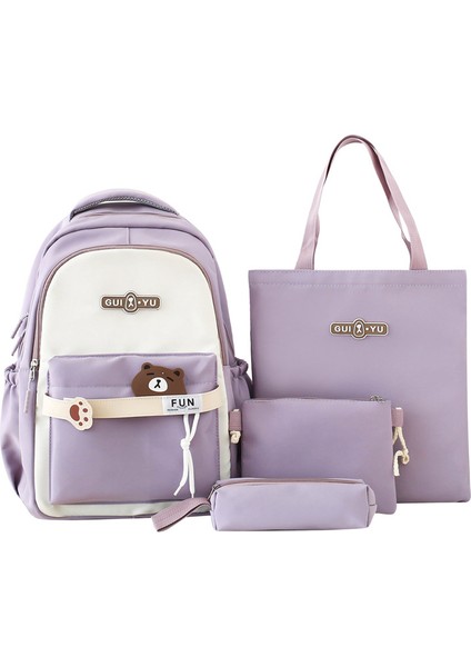 Sevimli Prenses Omurga Koruyucu, Hafif ve Taze Sırt Çantası (Yurt Dışından)