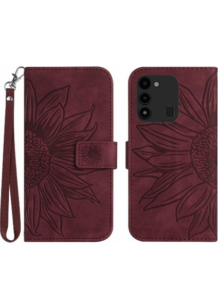 Tecno Spark 8c Için Durum TeIefon Kılıfı (Yurt Dışından)