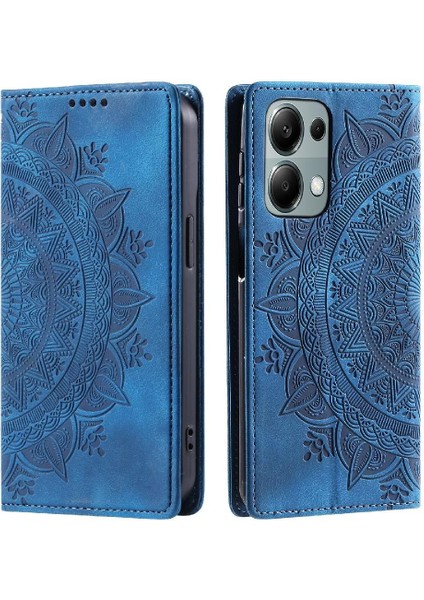 Xiaomi Redmi Için Not 13 Pro 4g Pu Deri Tam Koruma Kartı TeIefon Kılıfı (Yurt Dışından)