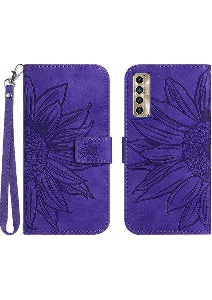 Tecno Camon 17P Için Durum TeIefon Kılıfı (Yurt Dışından)