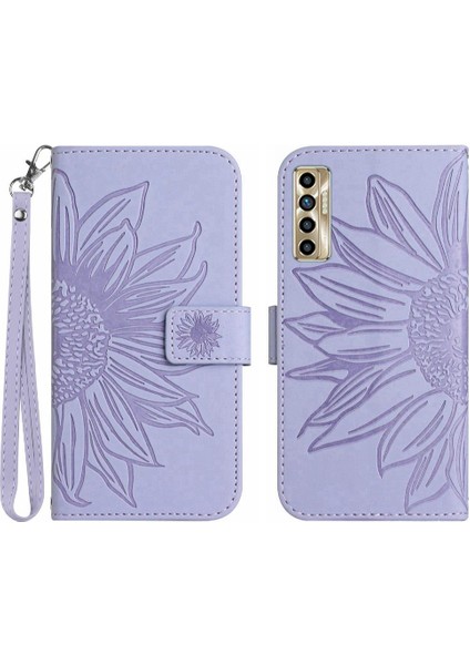 Tecno Camon 17P Için Durum TeIefon Kılıfı (Yurt Dışından)