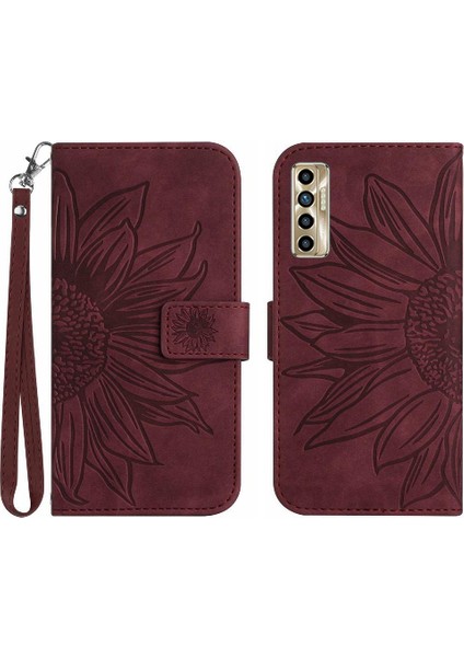 Tecno Camon 17P Için Durum TeIefon Kılıfı (Yurt Dışından)