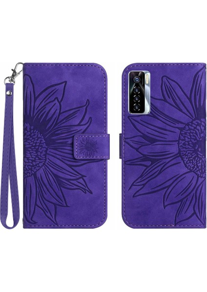 Tecno Camon 17 Pro Için Durum TeIefon Kılıfı (Yurt Dışından)