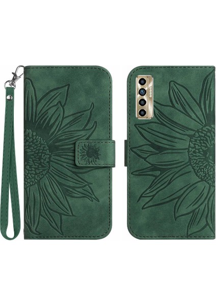 Tecno Camon 17P Için Durum TeIefon Kılıfı (Yurt Dışından)