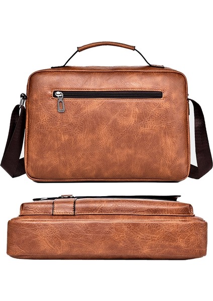 Erkek Omuz Çantası 8642 Yatay Siyah (Yurt Dışından) indirimleri