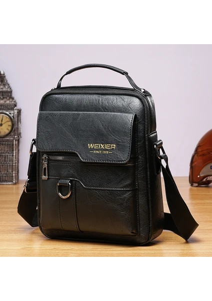 8642 Erkekler Business Crossbody Bag (Yurt Dışından)