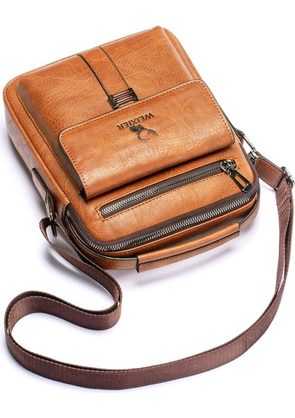 8683 Retro Men Business Crossbody Bag (Yurt Dışından)