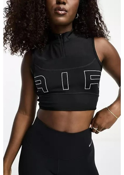 Air Dri-Fıt 1/4 Fermuarlı Sıkı Kesim Kadın Crop T-Shirt fiyatları