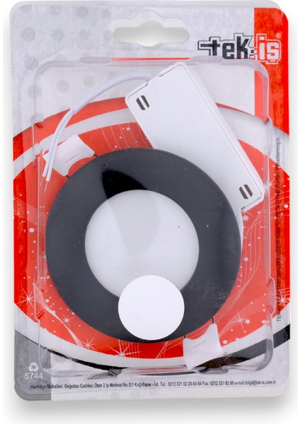 Eco Sıva Altı Siyah Spot Panel LED 3 Watt Beyaz Işık 6500 K