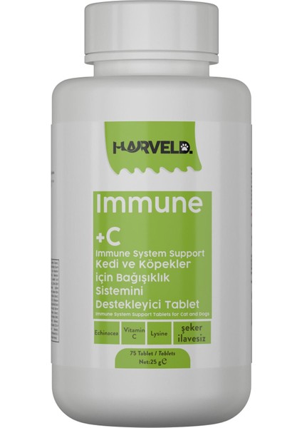 Immune+C Kedi ve Köpekler Için Tablet 75 indirimleri