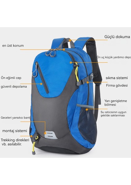 Yeni Açık Hava Büyük Kapasiteli Yürüyüş Sırt Çantası (Yurt Dışından) fiyatları