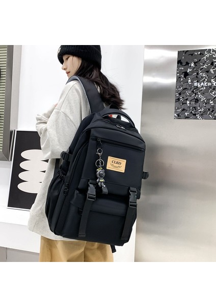 Üniversite Öğrencisi Okul Çantaları, Açık Hava Seyahati Eğlence Çantaları, Erkek ve Kadın Kore Tarzı Modaya Uygun Sırt Çantaları (Yurt Dışından)