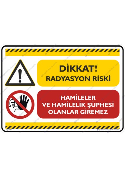 Dikkat Radyasyon Riski Hamileler ve Hamilelik Şüphesi Olanlar Giremez