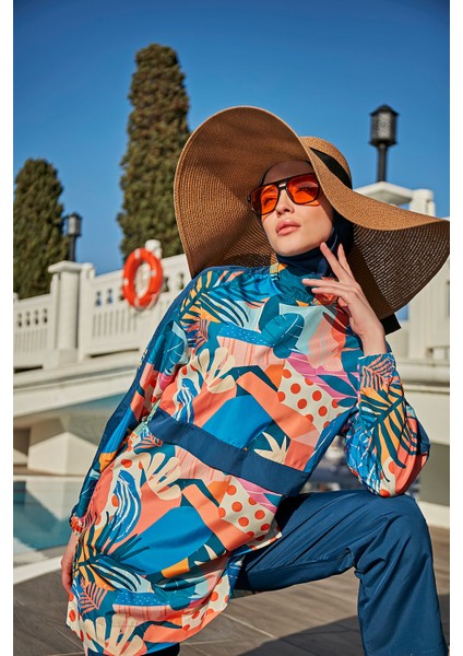 Paraşüt Su Iticili Tam Kapalı Tesettür Mayo R082 Turanj fırsatları