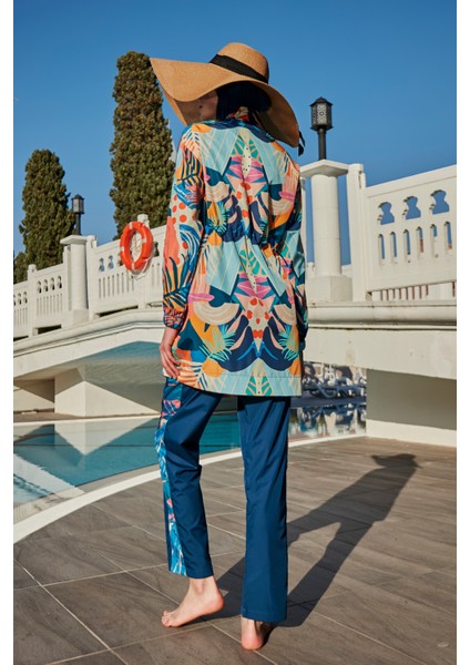 Paraşüt Su Iticili Tam Kapalı Tesettür Mayo R082 Turanj indirimleri