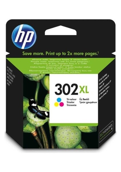 F6U67AE (302XL) Renkli Kartuş