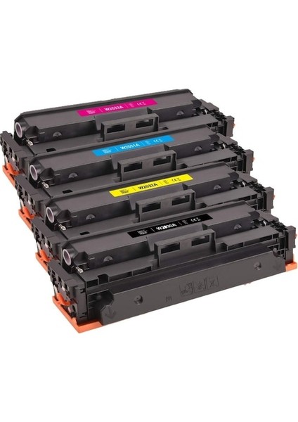 Hp M454DW Muadil Toner Çipsiz 415A Mavi W2031A CF415A Yl