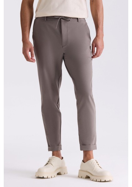 Toprak Comfort Fit Beli Lastikli Spor Jogger Pantolon