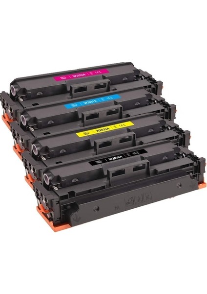 Hp M479FDN Muadil Toner Set Çipsiz 415A W2030A CF415A M45DN M454DN M478FDN M479DW M454DW