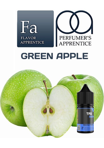 Tfa Green Apple Aroması  Yeşil Elma Aroma 10 ml