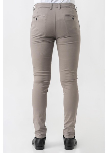 Aigle P1013 Likralı Slim Fit Arya Pantolon Gri